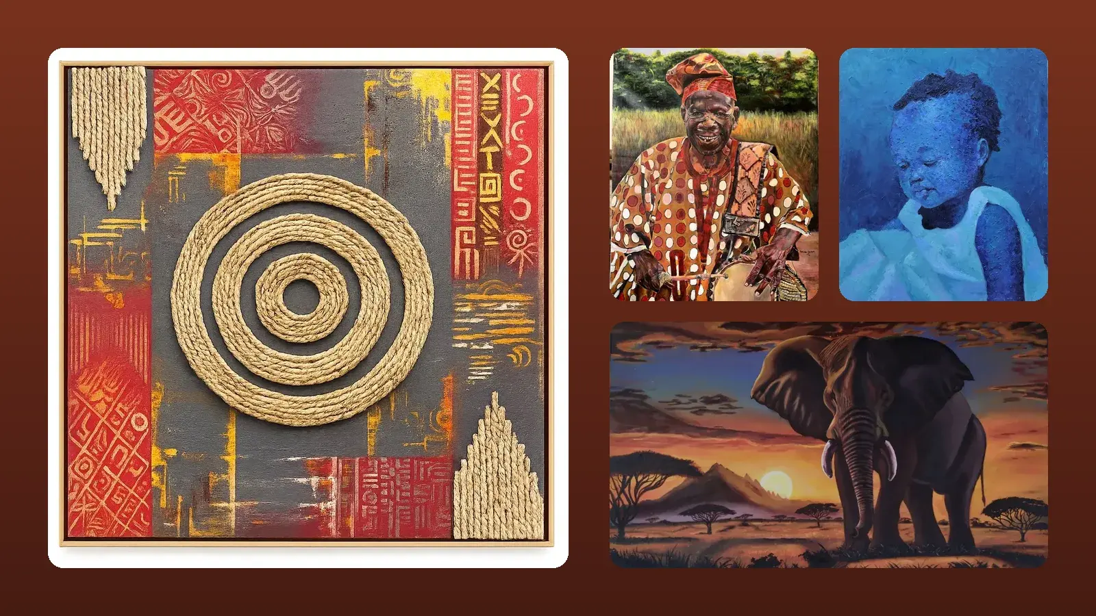 How to buy original African art online from the UK, what it costs, how to tell originals from prints, and paintings f…