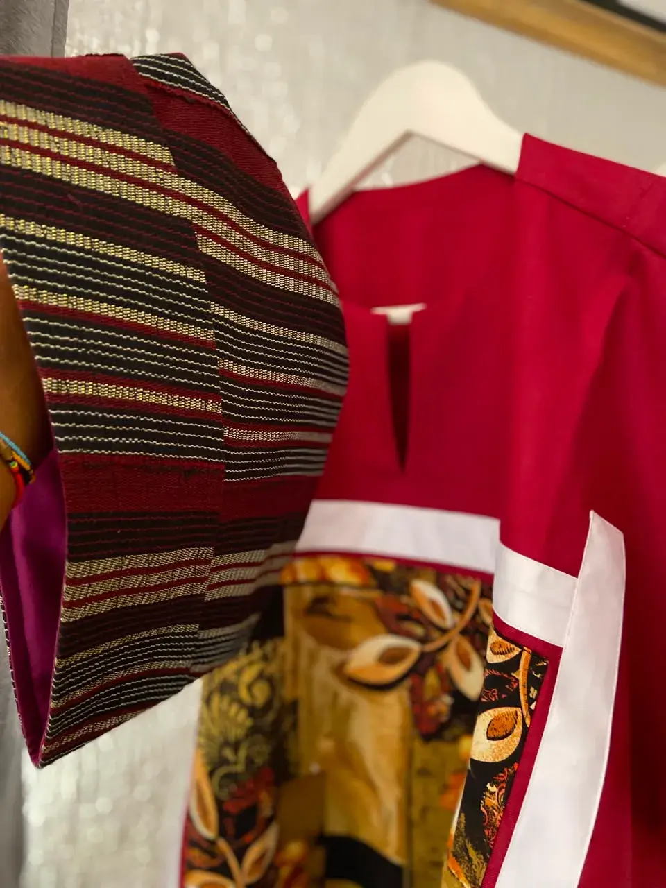 Dashiki and Aso Oke Fila Cap