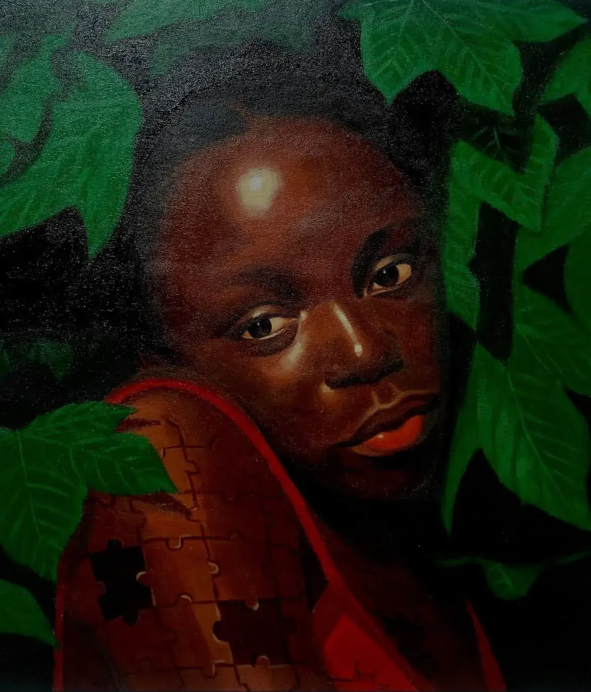 Nature's Embrace Acrylic Painting