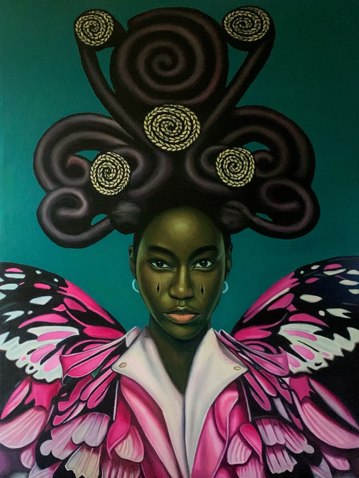 Spread Your Wings Oil Painting