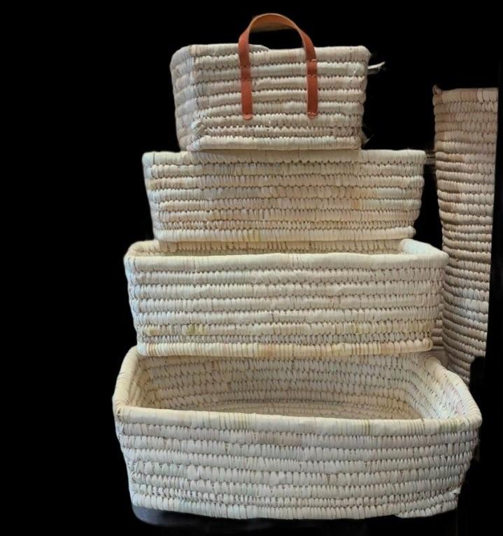 Ethiopian Woven Serving Basket