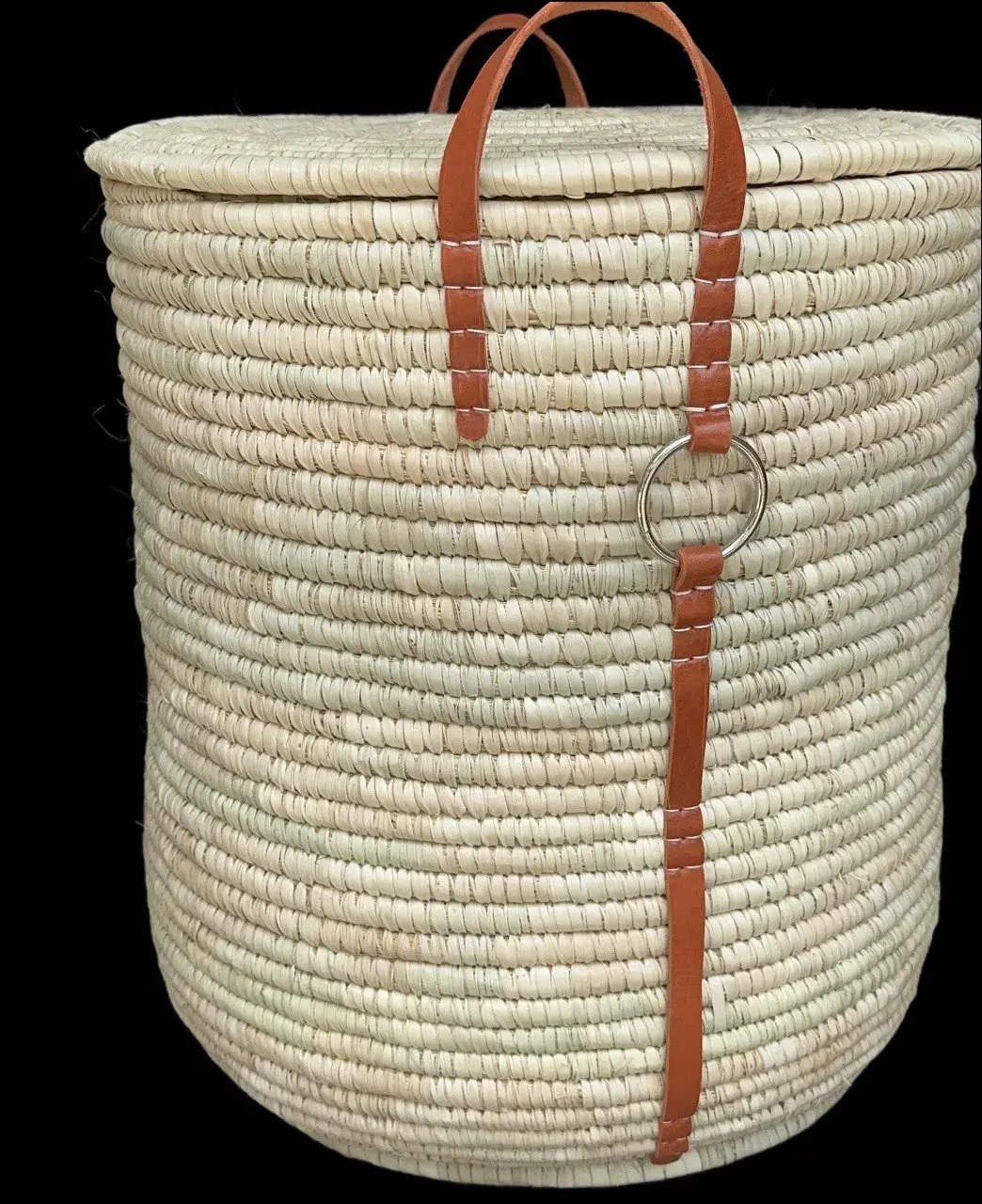 Ethiopian Woven Storage Basket