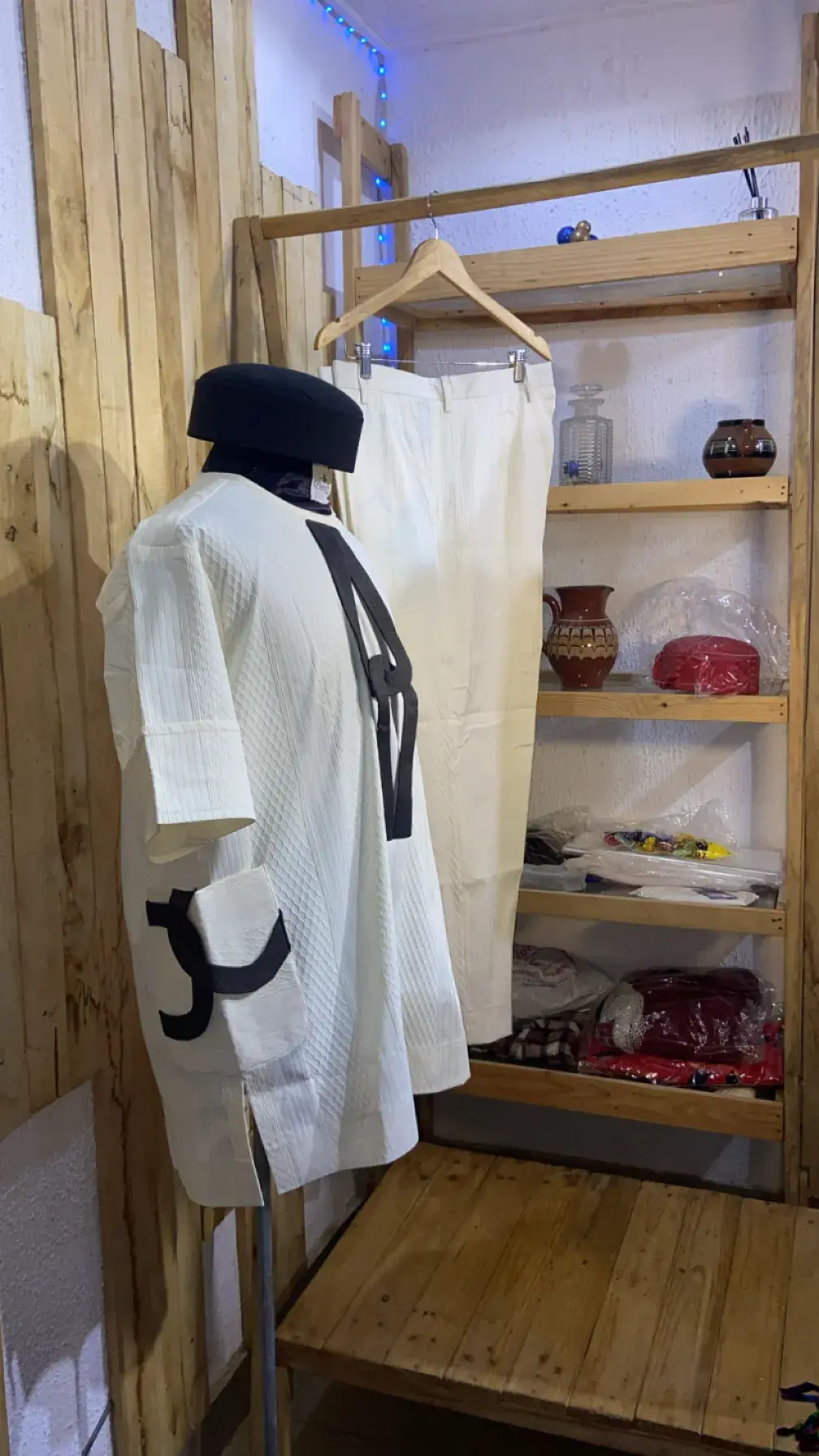 Modern Jacquard Men's Kaftan
