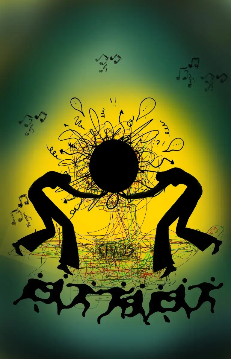 Dancing in Chaos | Limited Edition Art Print, 24 x 36in