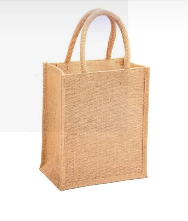 Handcrafted Jute Gift Tote Bag