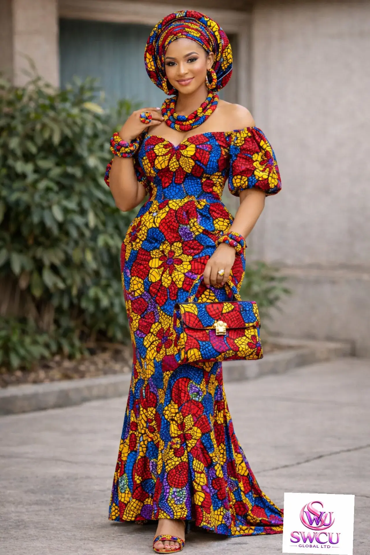 Royal Glow Ankara Set