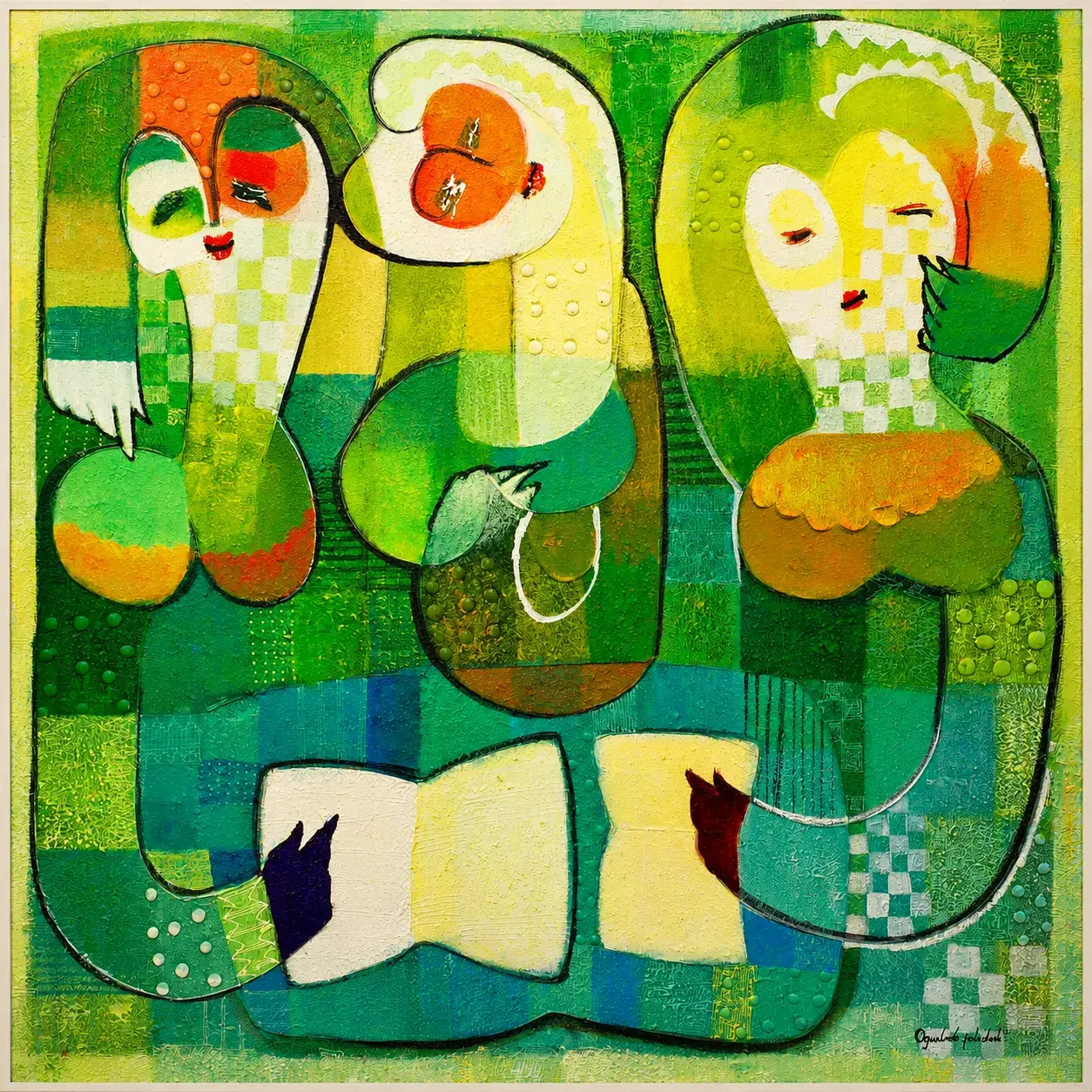 Elegant Dames in Fashion 1 Print