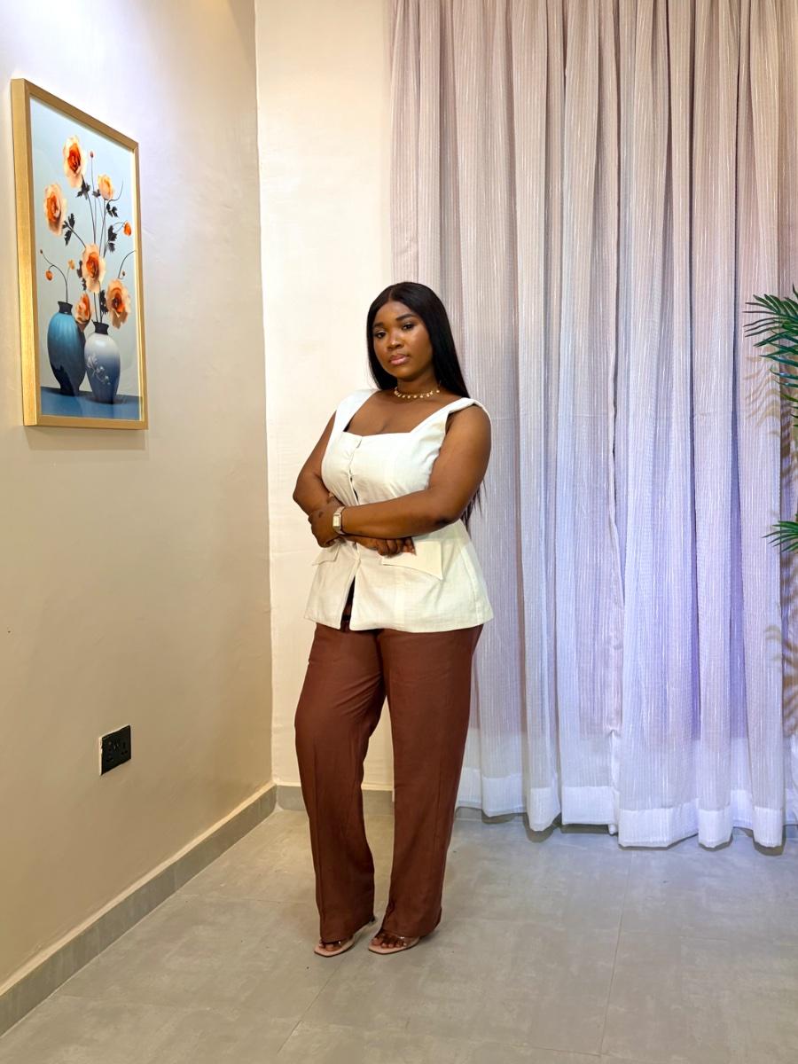 Women's Linen Co-ord Set