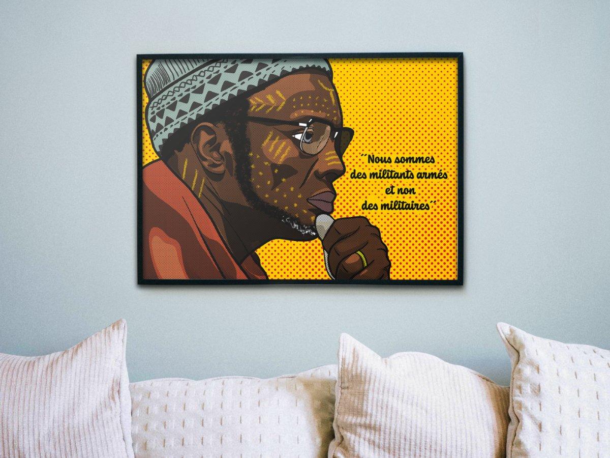 Amilcar Cabral A3 History Print