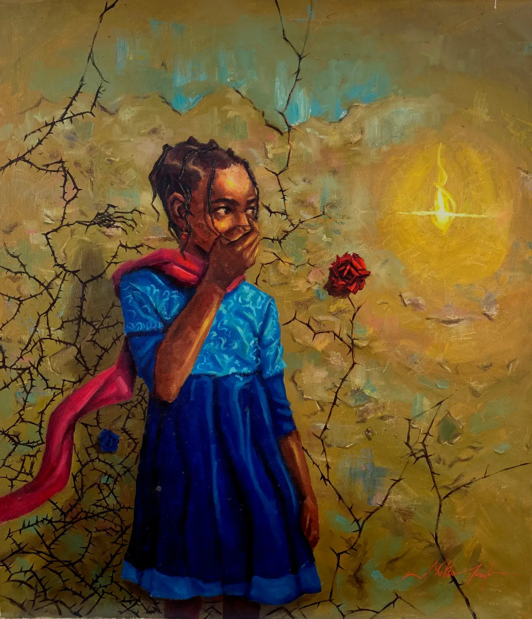 Star-Struck Oil Painting