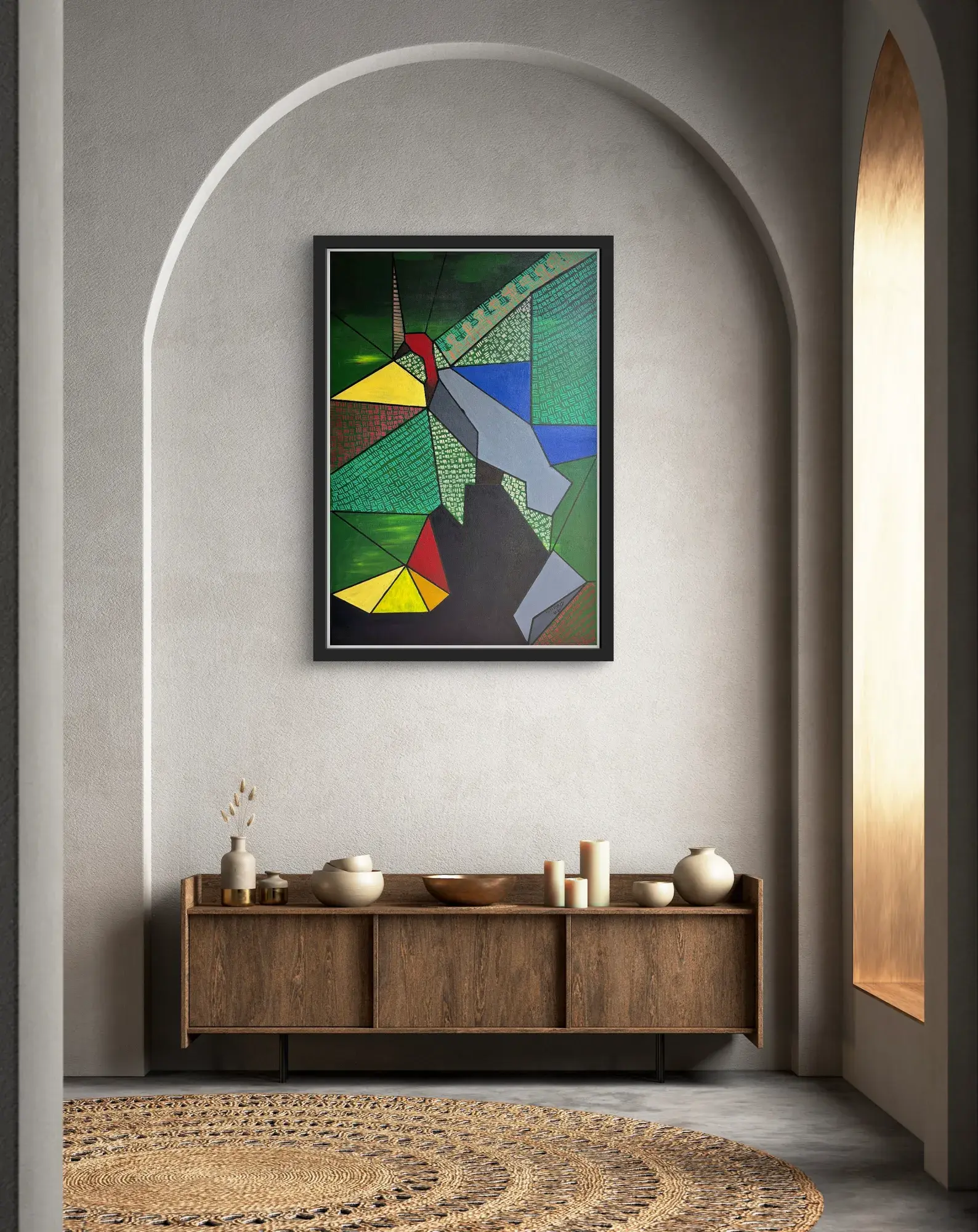 Silent Witness Vulture Painting