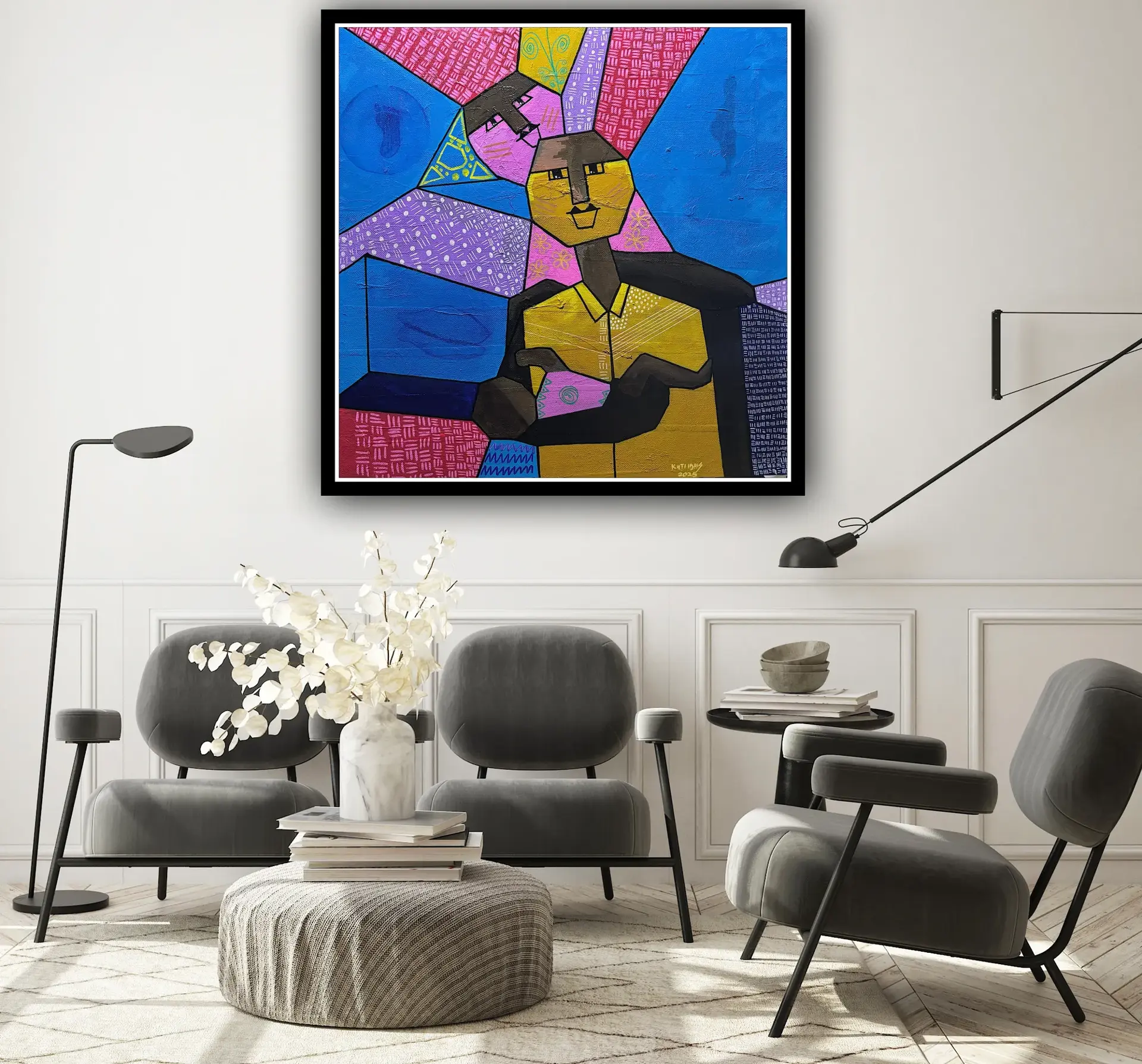 Against All Odds Acrylic Painting